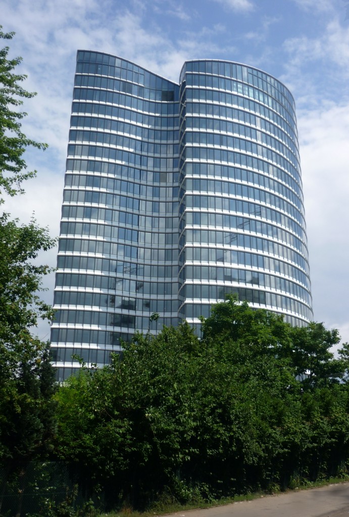 Im Sky-Office, Düsseldorf, von Ingenhoven Architekten, kommt RDA-Technologie zum Einsatz