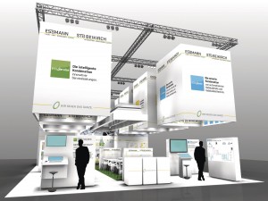 Die Stärke und moderne Ausrichtung der Unter-nehmensgruppe spiegelt sich auch auf dem Messestand und in dem neuen Corporate Design wider. 